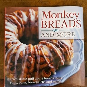 Monkey Breads and More Cookbook. Hardcover with du